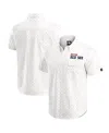 Fanatics Darius Rucker Collection By  Men's Cream Boston Red Sox Printed Button-down Shirt In White