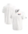 Fanatics Darius Rucker Collection By  Men's Cream New York Mets Printed Button-down Shirt In Multi