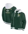 Fanatics Darius Rucker Collection By  Men's Green Green Bay Packers Full-snap Hoodie Jacket