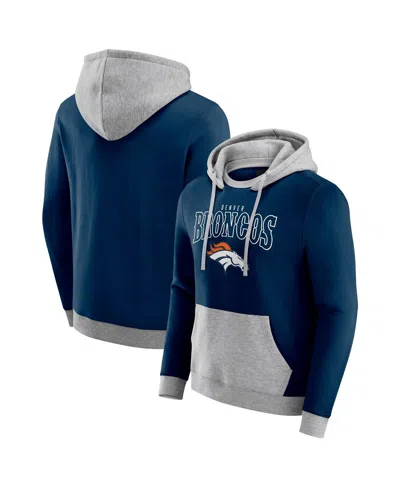 Fanatics Darius Rucker Collection By  Men's Navy Denver Broncos Coaches Hoodie In Blue