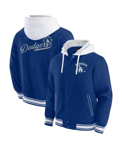 Fanatics Darius Rucker Collection By  Men's Royal Los Angeles Dodgers Full-snap Hooded Jacket