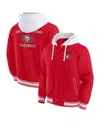 Fanatics Darius Rucker Collection By  Men's Scarlet San Francisco 49ers Full-snap Hoodie Jacket In Red
