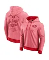 Fanatics Darius Rucker Collection By  Men's Scarlet San Francisco 49ers Tonal Knit Pullover Hoodie In Pink