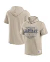 Fanatics Darius Rucker Collection By  Men's Tan Cleveland Guardians Hooded T-shirt In Brown