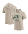 Fanatics Darius Rucker Collection By  Men's Tan Oakland Athletics Hooded T-shirt In Nude