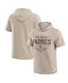 Fanatics Darius Rucker Collection By  Men's Tan San Diego Padres Hooded T-shirt In Brown