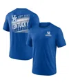 Fanatics Heather Royal Kentucky Wildcats Ideal Faded Tri-blend T-shirt In Blue