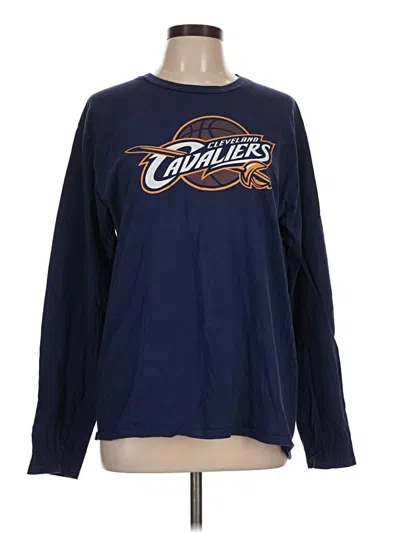 Pre-owned Fanatics Long Sleeve T-shirt In Blue