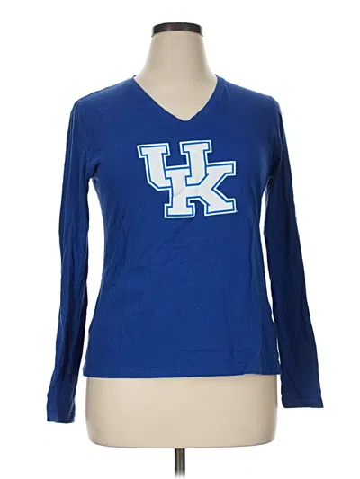 Pre-owned Fanatics Long Sleeve T-shirt In Blue