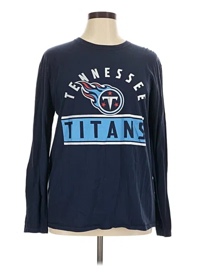 Pre-owned Fanatics Long Sleeve T-shirt In Blue