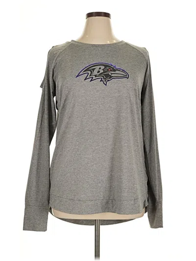 Pre-owned Fanatics Long Sleeve T-shirt In Gray