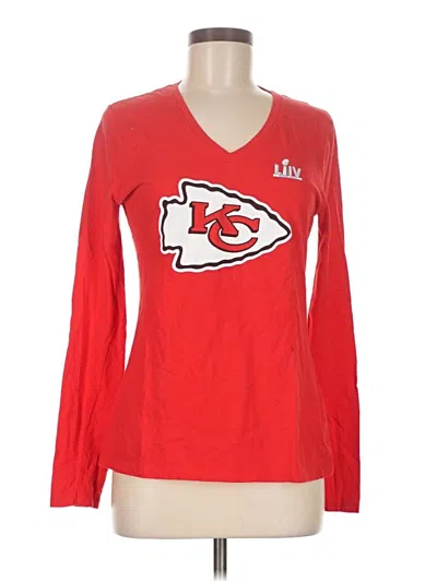 Pre-owned Fanatics Long Sleeve T-shirt In Red