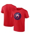 Fanatics Men's Alexander Ovechkin Red Washington Capitals The Gr8 Chase T-shirt In Red