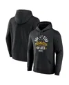 Fanatics Men's And Women's Black 2025 Nba All-star Game Bay Bridge Pullover Hoodie In Gray
