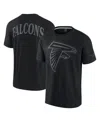 Fanatics Men's And Women's Black Atlanta Falcons Elements Iconic T-shirt In Black