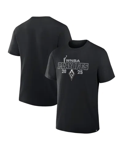 Fanatics Men's And Women's Black Las Vegas Aces 2025 Wnba Playoffs T-shirt