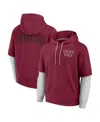 Fanatics Men's And Women's Burgundy Washington Commanders Sleek Elements Pullover Hoodie In Burgundy