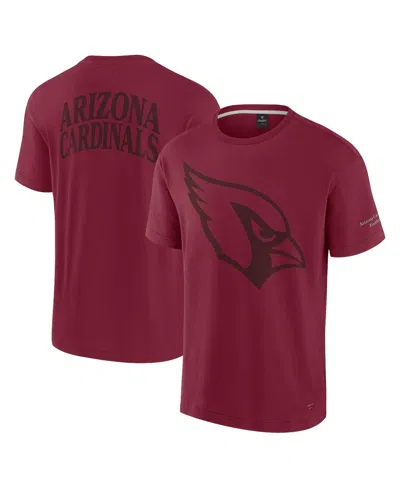 Fanatics Men's And Women's Cardinal Arizona Cardinals Elements Iconic T-shirt In Burgundy