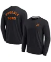 Fanatics Men's And Women's  Signature Black Phoenix Suns Super Soft Long Sleeve T-shirt In Black