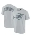 Fanatics Men's And Women's Gray Miami Dolphins Elements Iconic T-shirt In Gray