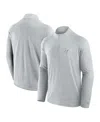 Fanatics Men's And Women's Gray Minnesota Vikings Front Office Performance Primary Quarter-zip Jacket In Gray