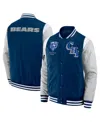Fanatics Men's And Women's Navy Chicago Bears Elements Elite Full-snap Jacket In Navy