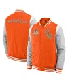 Fanatics Men's And Women's Orange Cincinnati Bengals Elements Elite Full-snap Jacket In Orange
