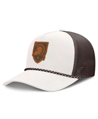Fanatics Men's Army Black Knights Bronco Adjustable Trucker Hat In Natural,brown