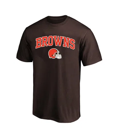 Fanatics Men's Big & Tall Cleveland Browns Arch Logo Crewneck T-shirt