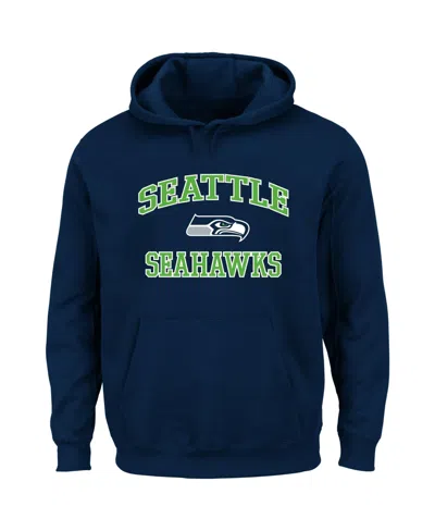 Fanatics Men's Big & Tall Heart & Soul Graphic Fleece-lined Hoodie In Blue