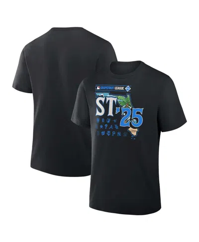 Fanatics Men's Black 2025 Spring Training Grapefruit League Local Favorite T-shirt