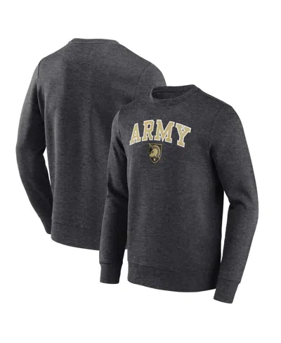 Fanatics Men's Black Army Black Knights Core Long Sleeve T-shirt In Charcoal