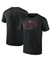 Fanatics Men's Black Atlanta Falcons Hometown Offensive Drive T-shirt In Black
