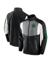 Fanatics Men's Black Austin Fc Net Goal Raglan Full-zip Track Jacket In Black
