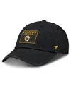 Fanatics Men's Black Boston Bruins Authentic Pro Prime Adjustable Hat