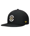 Fanatics Men's Black Boston Bruins Authentic Pro Training Camp Snapback Hat In Black