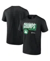 Fanatics Men's Black Boston Celtics 2024 Nba Finals Champions Big Tall Pick Roll Defense T-shirt In Black