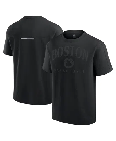 Fanatics Men's Black Boston Celtics Flex Tri-blend T-shirt