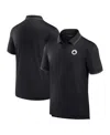 Fanatics Men's Black Boston Celtics Front Office Polo Shirt In Black