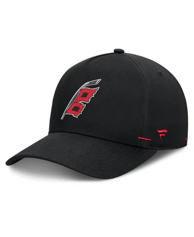 Fanatics Men's Black Carolina Hurricanes Alternate Authentic Pro Rink A-frame Adjustable Hat