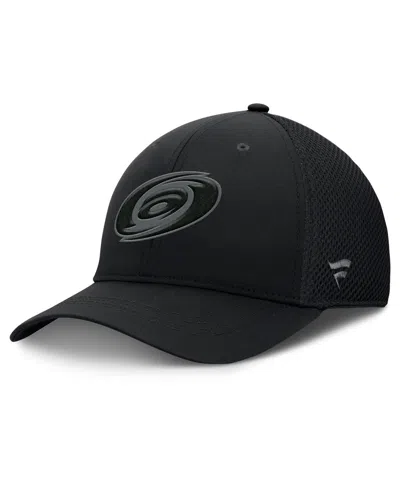 Fanatics Men's Black Carolina Hurricanes Authentic Pro Road Flex Hat