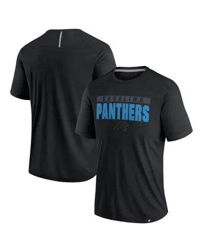 Fanatics Men's Black Carolina Panthers Defender Blackout T-shirt