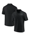 Fanatics Men's Black Carolina Panthers Polo Shirt In Black