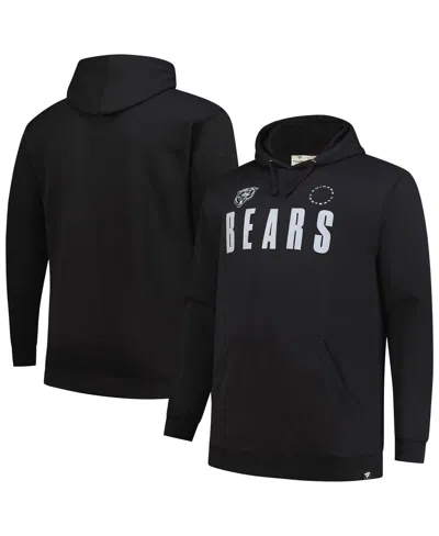 Fanatics Men's Black Chicago Bears Big Tall Chip Shot Hoodie