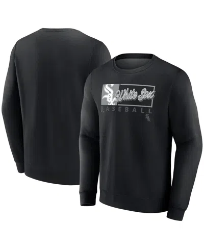 Fanatics Men's Black Chicago White Sox Focus Fleece Pullover Sweatshirt