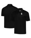 Fanatics Men's Black Chicago White Sox Primary Logo Polo Shirt In Black