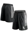 Fanatics Men's Black Chicago White Sox Win The Match Defender Shorts In Black,gray