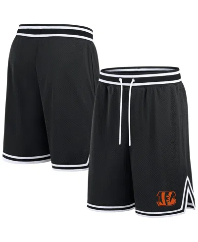 FANATICS MEN'S BLACK CINCINNATI BENGALS ELEMENTS FUTURE GROUND SHORTS
