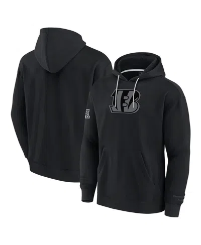 Fanatics Men's Black Cincinnati Bengals Elements Pace Fleece Pullover Hoodie