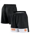 Fanatics Men's Black Clemson Tigers Elements Intensity Woven Shorts In Black